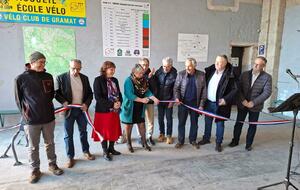 Inauguration de la base VTT du Grand Couvent de Gramat