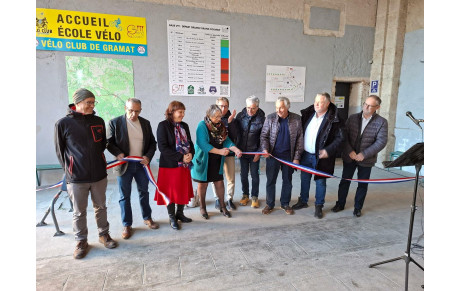 Inauguration de la base VTT du Grand Couvent de Gramat